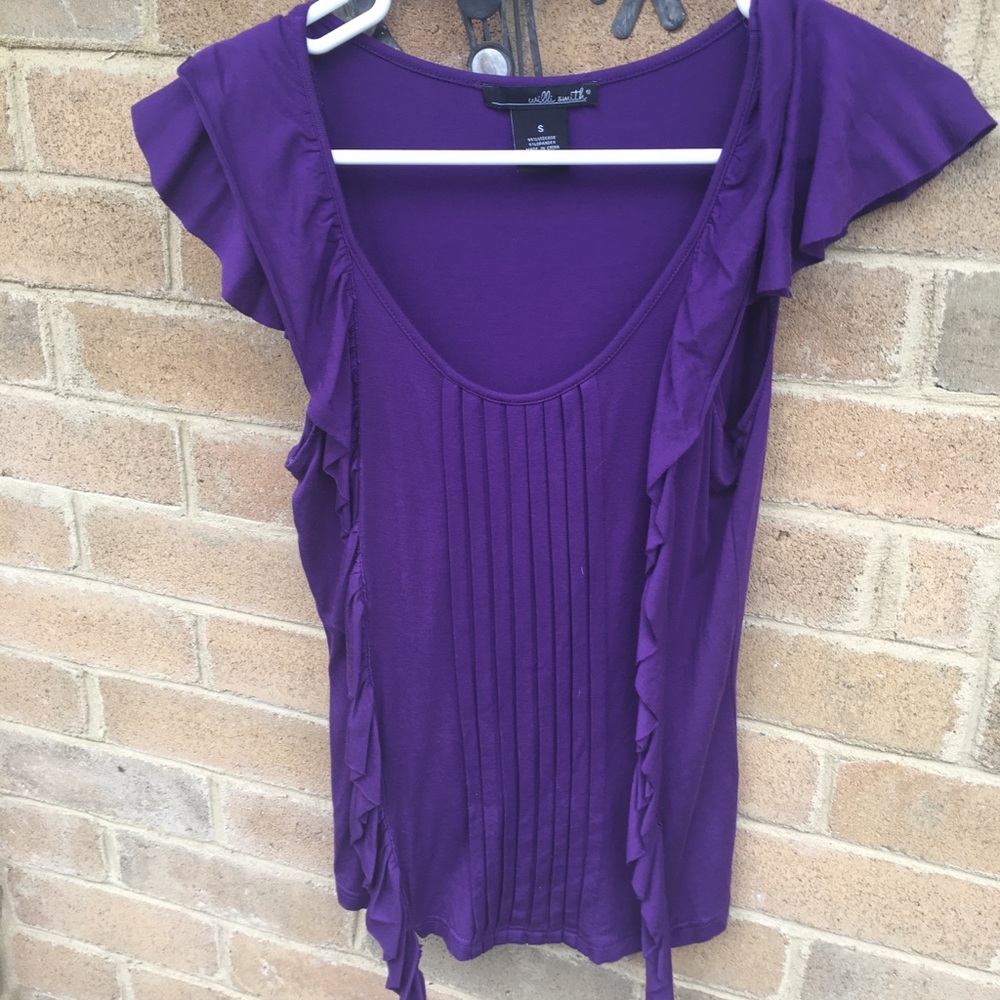 Willi Smith purple top